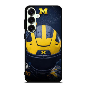 MICHIGAN WOLVERINES HELMET COLLEGE FOOTBALL TEAM Samsung Galaxy S25 Plus Case Cover