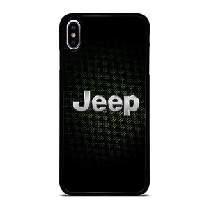 JEEP GREEN CARBON LOGO iPhone XS Max Case Cover JEEP GREEN CARBON LOGO iPhone XS Max Case Cover