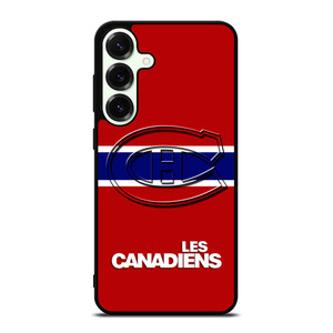 MONTREAL LES CANADIENS STRIPED LOGO Samsung Galaxy S25 Plus Case Cover