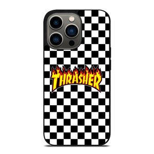 THRASHER CHECKERBOARD iPhone 13 Pro Case Cover