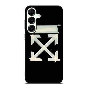 OFF WHITE TAPE LOGO Samsung Galaxy S25 Plus Case Cover