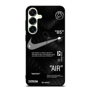 OFF-WHITE NIKE AIR JORDAN BLACK Samsung Galaxy S25 Plus Case Cover