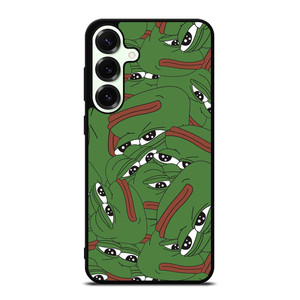 PEPE THE SMUG FROG COLLAGE Samsung Galaxy S25 Plus Case Cover