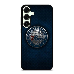PHILADELPHIA 76ERS METAL LOGO Samsung Galaxy S25 Plus Case Cover