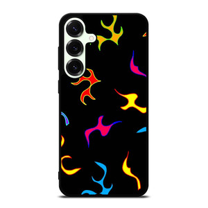 PLAYFUL FIRE PATTERN Samsung Galaxy S25 Plus Case Cover PLAYFUL FIRE PATTERN Samsung Galaxy S25 Plus Case Cover