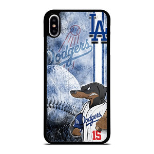 LA DODGERS DOG LOGO iPhone XS Max Case Cover