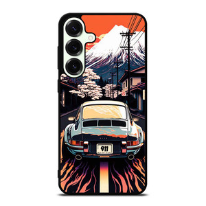 PORSCHE CAR 911 RACING CAR PAINTING Samsung Galaxy S25 Plus Case Cover