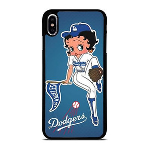 LA DODGERS X BETTY BOOP iPhone XS Max Case Cover
