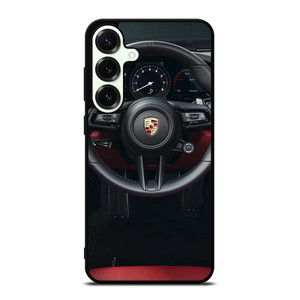 PORSCHE CAR STEERING LOGO Samsung Galaxy S25 Plus Case Cover PORSCHE CAR STEERING LOGO Samsung Galaxy S25 Plus Case Cover