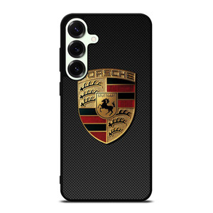 PORSCHE LOGO CARBON Samsung Galaxy S25 Plus Case Cover