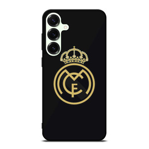 REAL MADRID CF LOGO BLACK Samsung Galaxy S25 Plus Case Cover