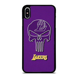 LA LAKERS PUNISHER LOGO iPhone XS Max Case Cover