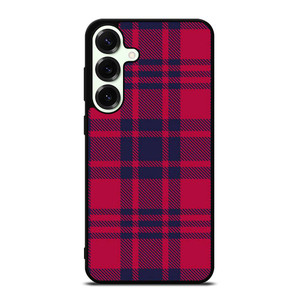 RED BLUE TARTAN PLAID PATTERN Samsung Galaxy S25 Plus Case Cover RED BLUE TARTAN PLAID PATTERN Samsung Galaxy S25 Plus Case Cover