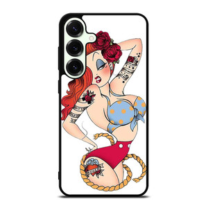SAILOR JERRY TATTOO JESSICA RABBIT Samsung Galaxy S25 Plus Case Cover