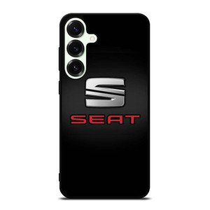 SEAT LOGO BLACK Samsung Galaxy S25 Plus Case Cover