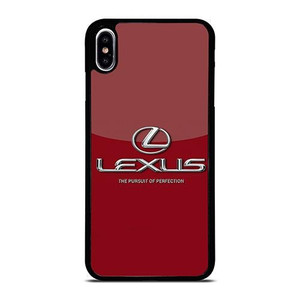 LEXUS THE PURSUIT OF PERFECTION EMBLEM iPhone XS Max Case Cover LEXUS THE PURSUIT OF PERFECTION EMBLEM iPhone XS Max Case Cover