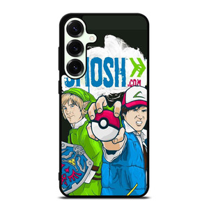 SMOSH ZELDA AND POKEMON Samsung Galaxy S25 Plus Case Cover