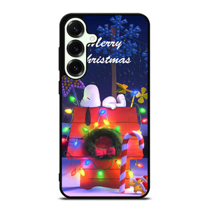 SNOOPY MERRY CHRISTMAS Samsung Galaxy S25 Plus Case Cover