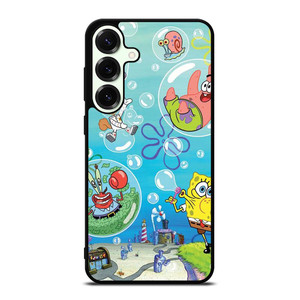 SPONGEBOB AND FRIENDS BUBBLES Samsung Galaxy S25 Plus Case Cover SPONGEBOB AND FRIENDS BUBBLES Samsung Galaxy S25 Plus Case Cover
