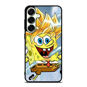 SPONGEBOB DRAGON BALL SAIYAN Samsung Galaxy S25 Plus Case Cover SPONGEBOB DRAGON BALL SAIYAN Samsung Galaxy S25 Plus Case Cover