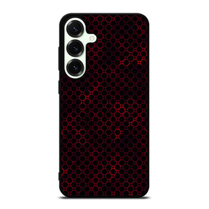 STYLISH HEXAGONAL RED PATTERN Samsung Galaxy S25 Plus Case Cover STYLISH HEXAGONAL RED PATTERN Samsung Galaxy S25 Plus Case Cover