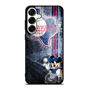 TEXAS RANGERS MICKEY MOUSE BASEBALL CLUB Samsung Galaxy S25 Plus Case Cover