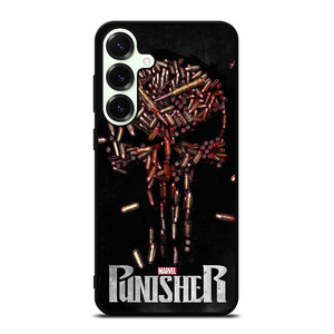 THE PUNISHER SKULL BULLET LOGO FRANK CASTLE MARVEL Samsung Galaxy S25 Plus Case Cover THE PUNISHER SKULL BULLET LOGO FRANK CASTLE MARVEL Samsung Galaxy S25 Plus Case Cover