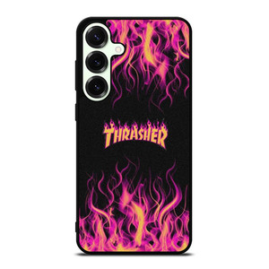 THRASHER FLAME SKATEBOARD MAGAZINE Samsung Galaxy S25 Plus Case Cover