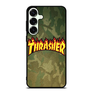 THRASHER LOGO CAMO FABRIC Samsung Galaxy S25 Plus Case Cover