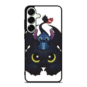 TOOTHLESS AND STITCH CUTE Samsung Galaxy S25 Plus Case Cover