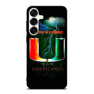 UM MIAMI HURRICANES NFL Samsung Galaxy S25 Plus Case Cover UM MIAMI HURRICANES NFL Samsung Galaxy S25 Plus Case Cover