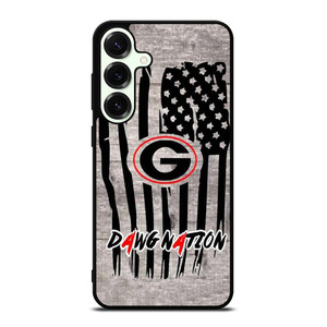 UNIVERSITY OF GEORGIA BULLDOGSWOODEN LOGO Samsung Galaxy S25 Plus Case Cover
