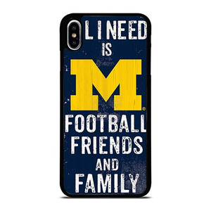 MICHIGAN WOLVERINES FOOTBALL QUOTES iPhone XS Max Case Cover MICHIGAN WOLVERINES FOOTBALL QUOTES iPhone XS Max Case Cover