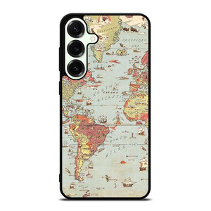 VINTAGE MAP Samsung Galaxy S25 Plus Case Cover