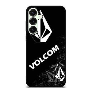 VOLCOM BLACK LOGO Samsung Galaxy S25 Plus Case Cover