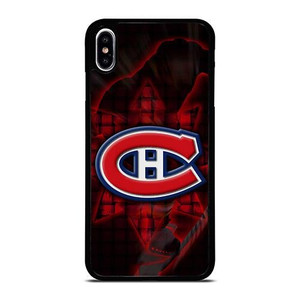 MONTREAL CANADIENS RED GLOW SYMBOL iPhone XS Max Case Cover