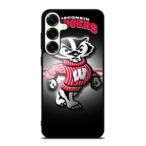 WISCONSIN BADGER FOOTBALL LOGO Samsung Galaxy S25 Plus Case Cover