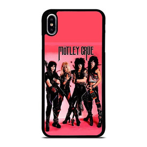 MOTLEY CRUE BAND ALL MEMBER iPhone XS Max Case Cover