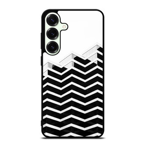ZIG ZAG HALF PATTERN Samsung Galaxy S25 Plus Case Cover ZIG ZAG HALF PATTERN Samsung Galaxy S25 Plus Case Cover