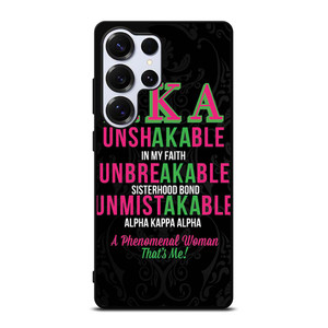 ALPHA KAPPA ALPHA QUOTE Samsung Galaxy S25 Ultra Case Cover ALPHA KAPPA ALPHA QUOTE Samsung Galaxy S25 Ultra Case Cover