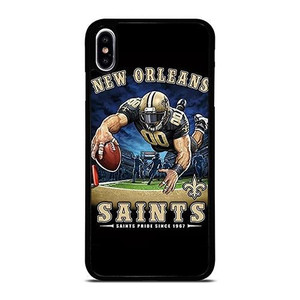 NEW ORLEANS SAINTS NFL ART iPhone XS Max Case Cover