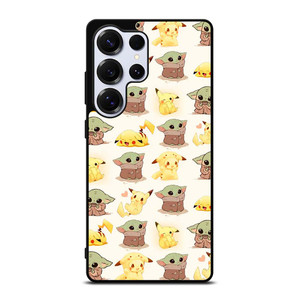 BABY YODA STAR WARS PIKACHU POKEMON Samsung Galaxy S25 Ultra Case Cover