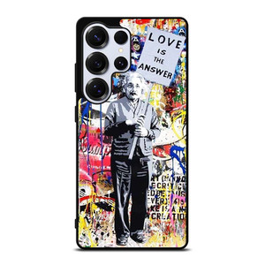 BANKSY EINSTEIN GRAFFITI Samsung Galaxy S25 Ultra Case Cover
