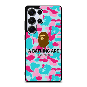 BAPE A BATHING APE CAMO Samsung Galaxy S25 Ultra Case Cover