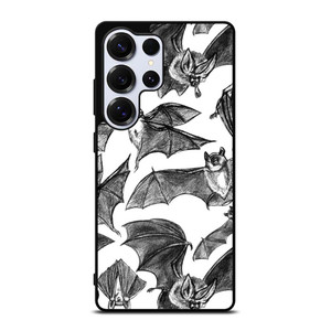 BAT HAND DRAWING PATTERN Samsung Galaxy S25 Ultra Case Cover