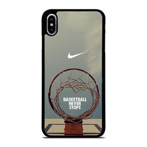 NIKE BASKETBALL NEVER STOPS RING iPhone XS Max Case Cover NIKE BASKETBALL NEVER STOPS RING iPhone XS Max Case Cover
