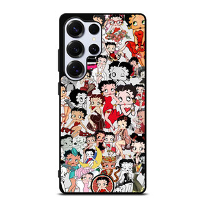 BETTY BOOP CARTOON COLLAGE Samsung Galaxy S25 Ultra Case Cover