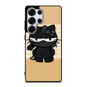 BLACK NINJA HELLO KITTY NINJA Samsung Galaxy S25 Ultra Case Cover