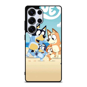 BLUEY HEELERS FAMILY CARTOON Samsung Galaxy S25 Ultra Case Cover