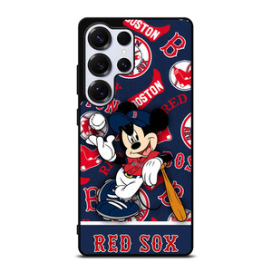 BOSTON RED SOX MICKEY MOUSE Samsung Galaxy S25 Ultra Case Cover BOSTON RED SOX MICKEY MOUSE Samsung Galaxy S25 Ultra Case Cover